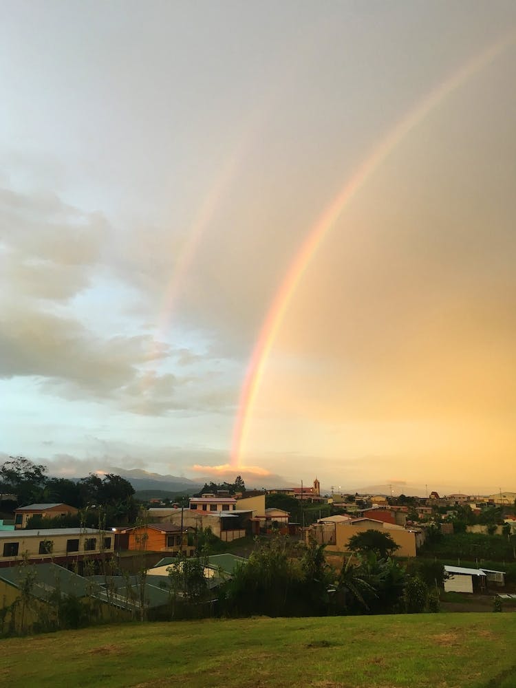 Rainbow in Costa Rica - Vertical