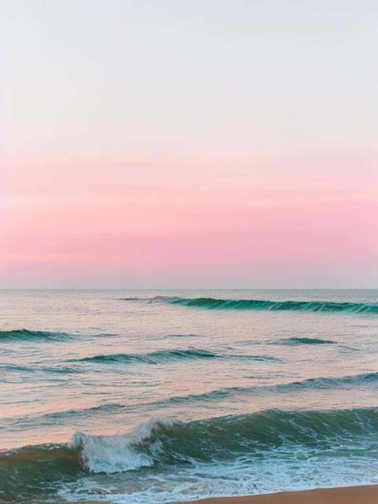 Bethany Beach, Delaware Pink Photography 1