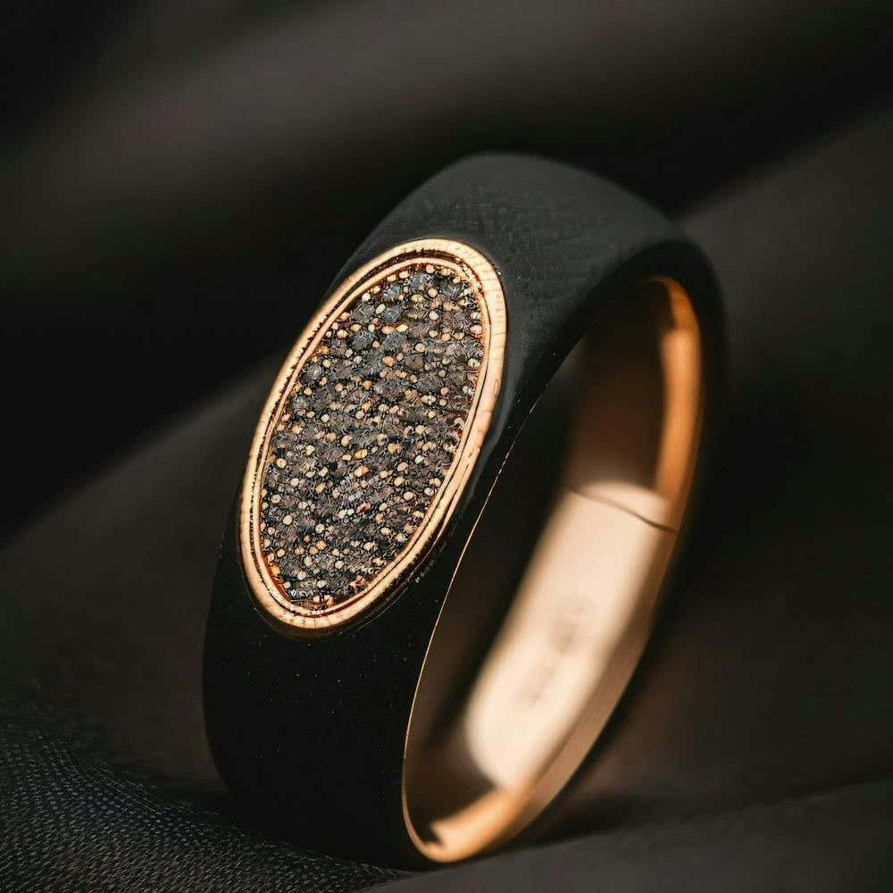 Black Diamond Ring