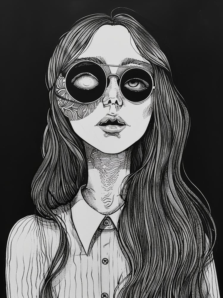 Girl With Glasses 12