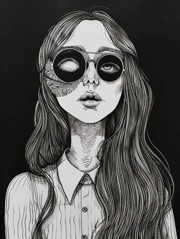 Girl With Glasses 12