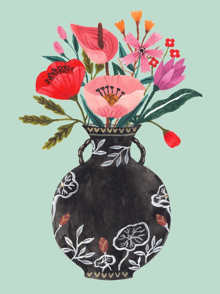 Black Vase