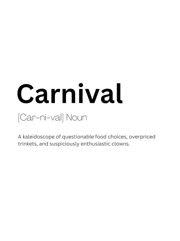 Carnival Definition Meaning