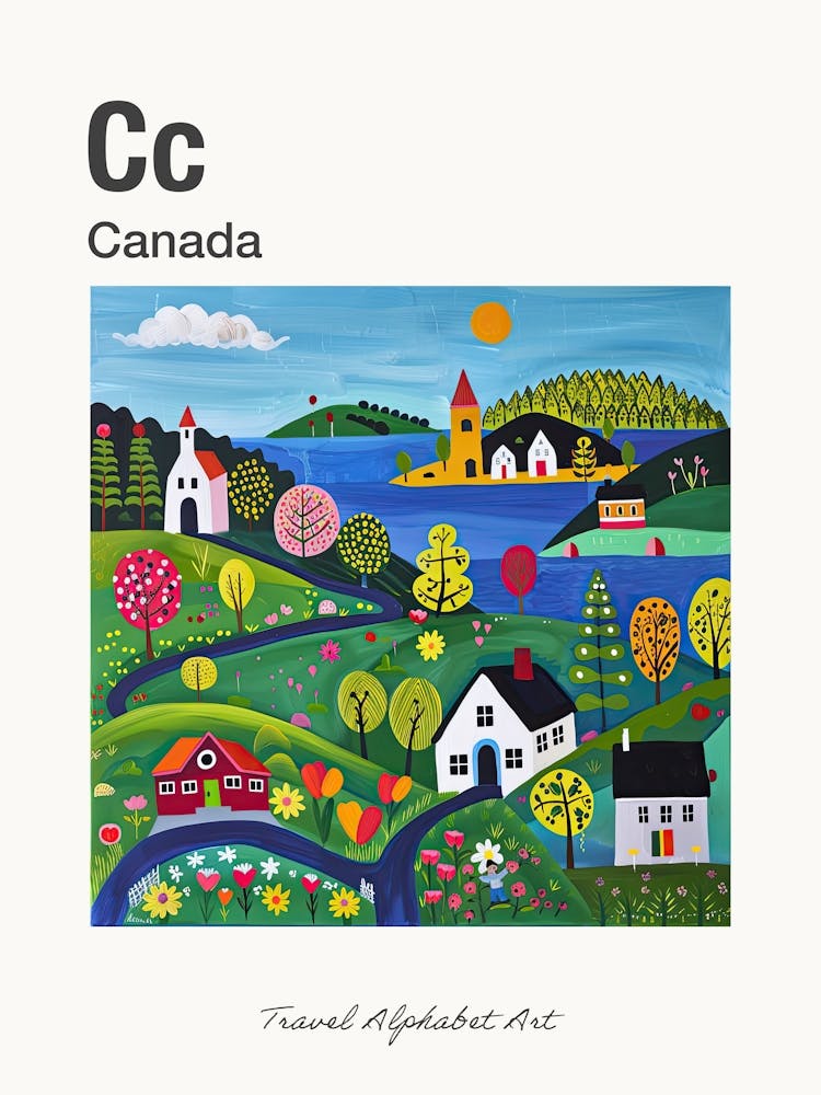 Kids Travel Alphabet  Canada 4