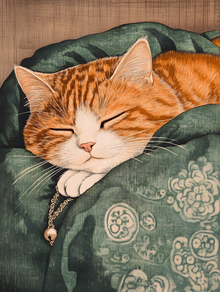 Slumbering Cat