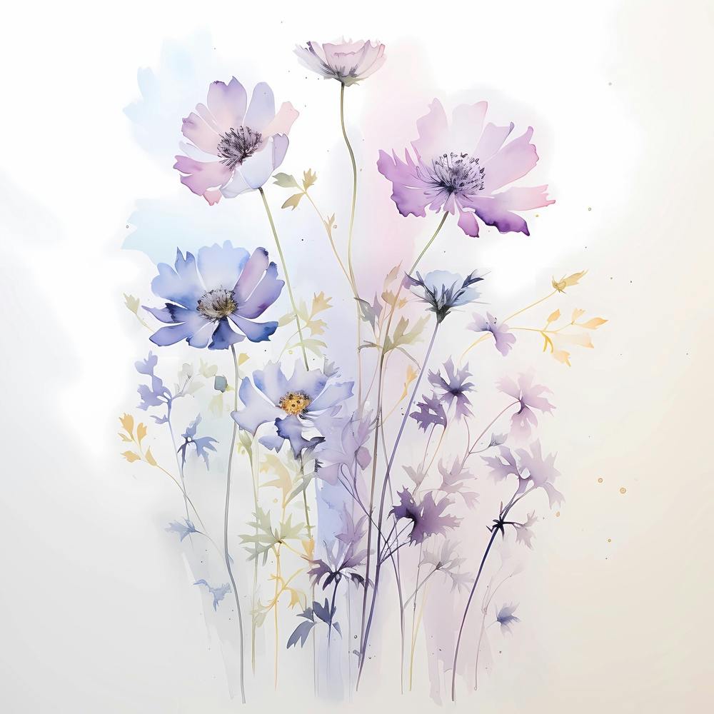 AI Graceful Petal Dance