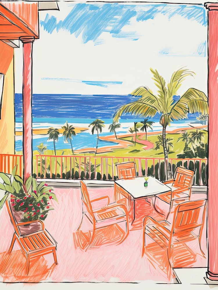 The Ritz Carlton, Kapalua   Maui, Hawaii   Resort Storybook Illustration 4