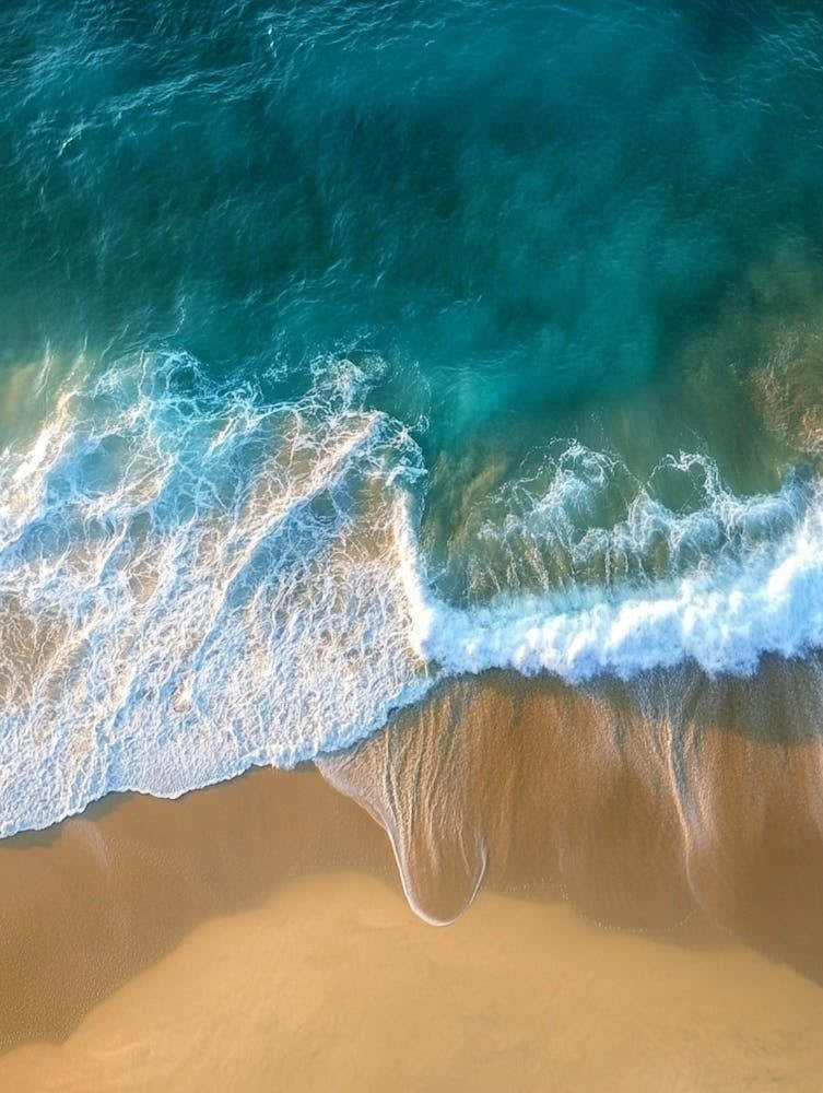Aerial View Of A Beach 121