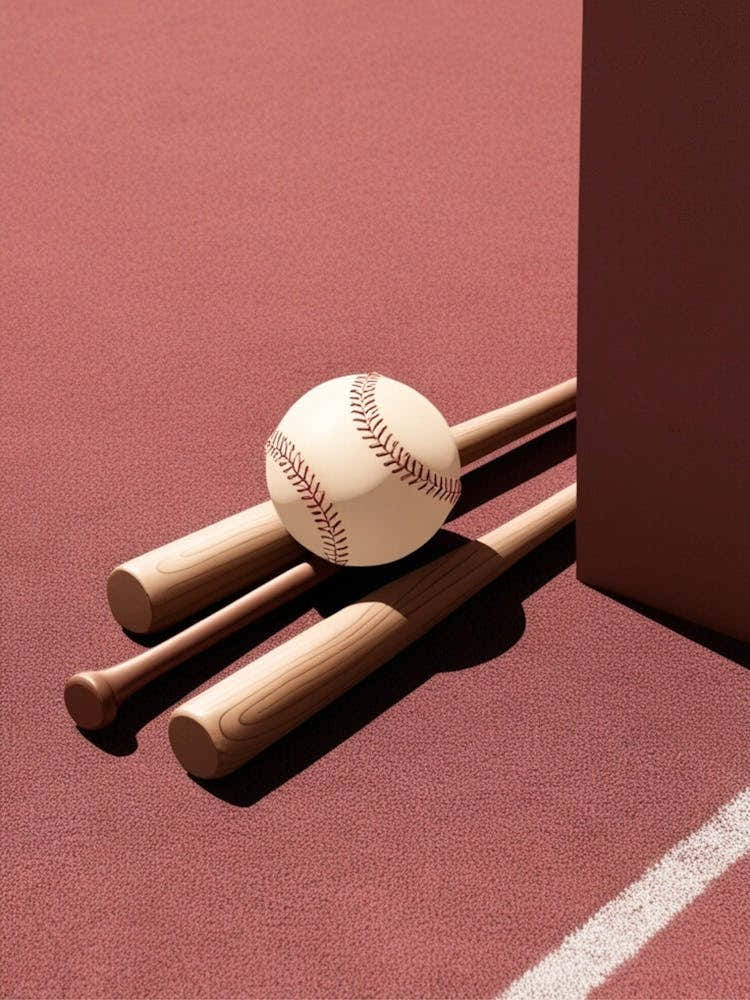 Baseball Bats And Ball
