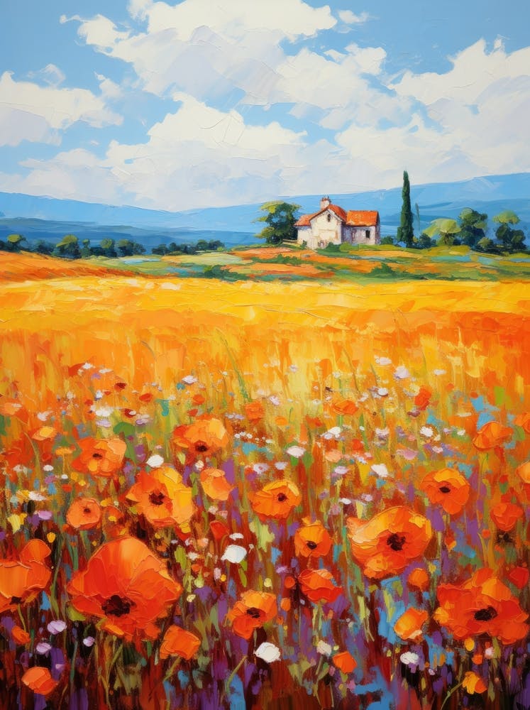 Poppies In The Field 13