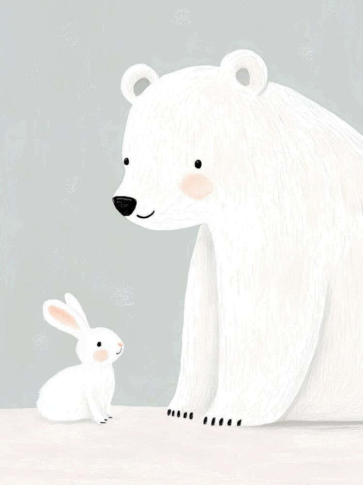 Polar Bear And Rabbit
