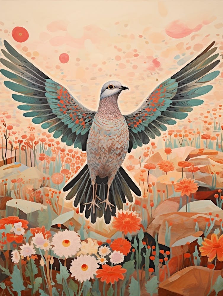 Grey Plover 3 Detailed Bird Painting