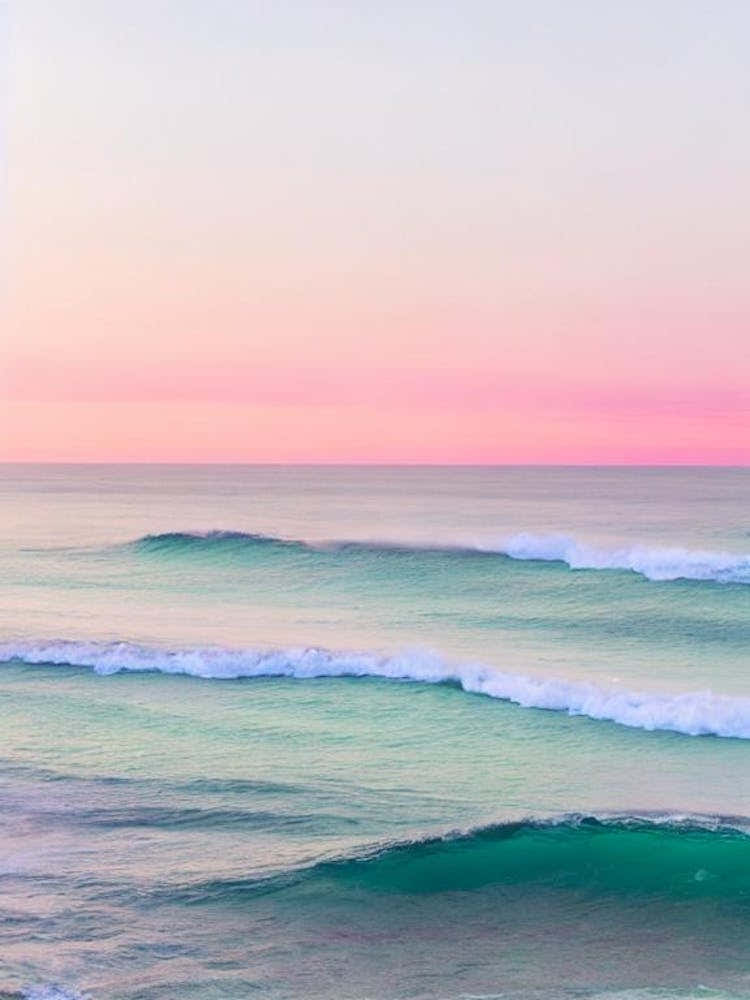 Greenmount Beach, Australia Pink Photography 1