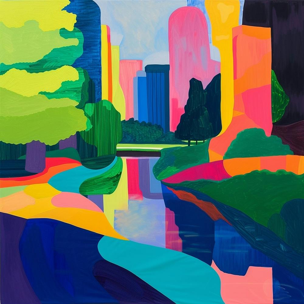 Abstract Park Collection Parc Jean Drapeau Montreal Canada 1