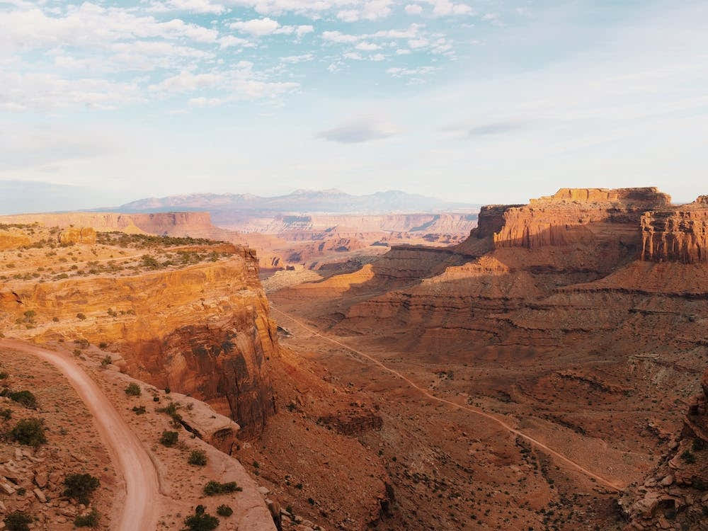 Red Desert Dirt Road