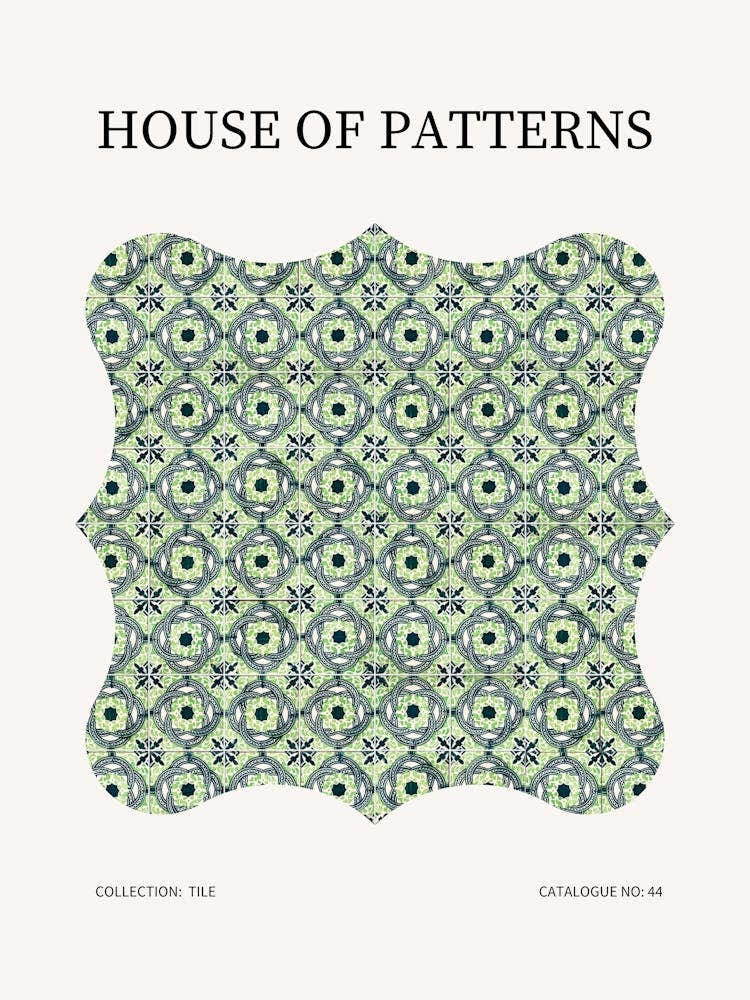 Tile Pattern Poster 45