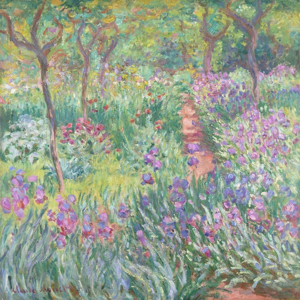 The Artist’S Garden In Giverny (1900), Claude Monet