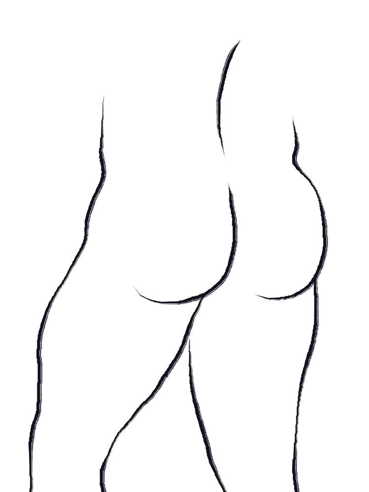 Male Butt Lines