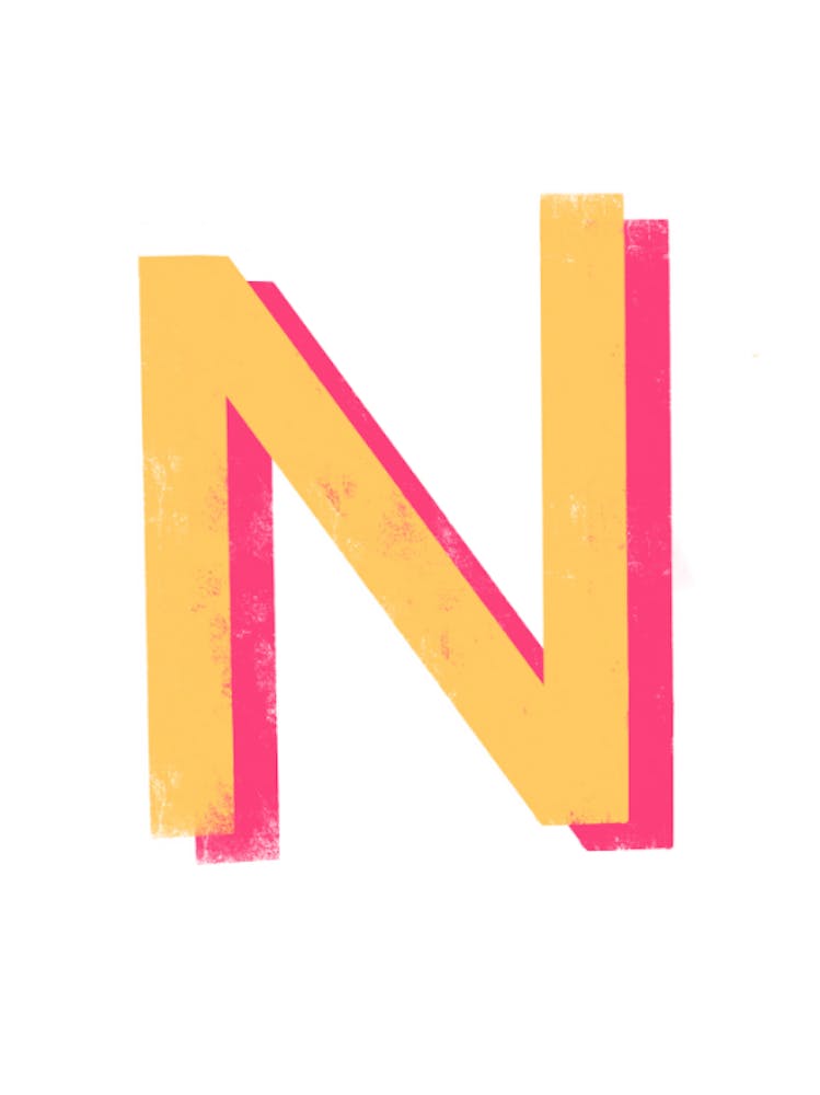 Letter N