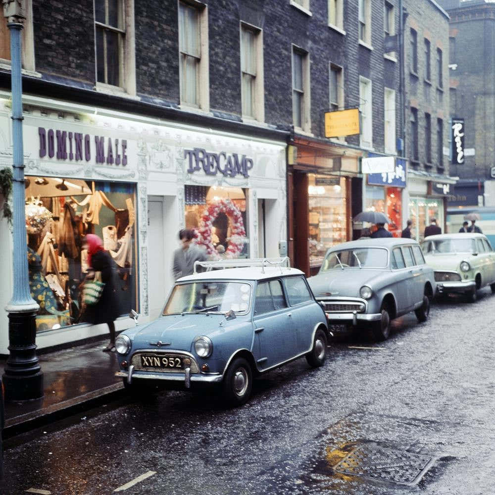 Carnaby Street, London. December 1965
