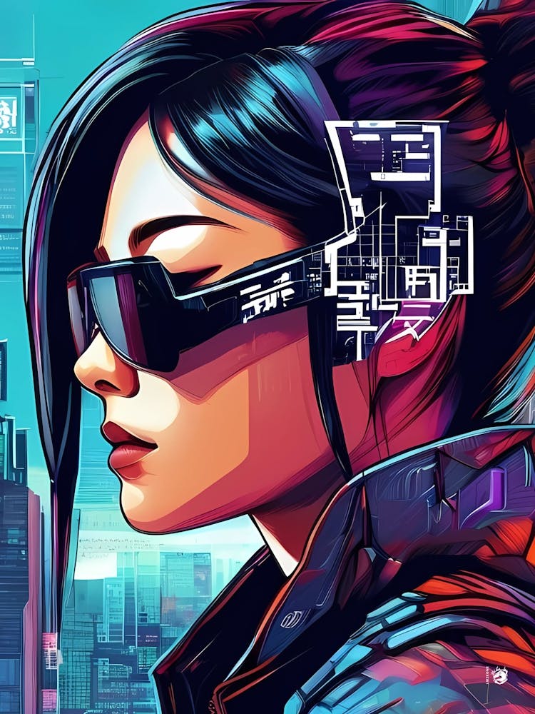 Abstract Cyberpunk 2077