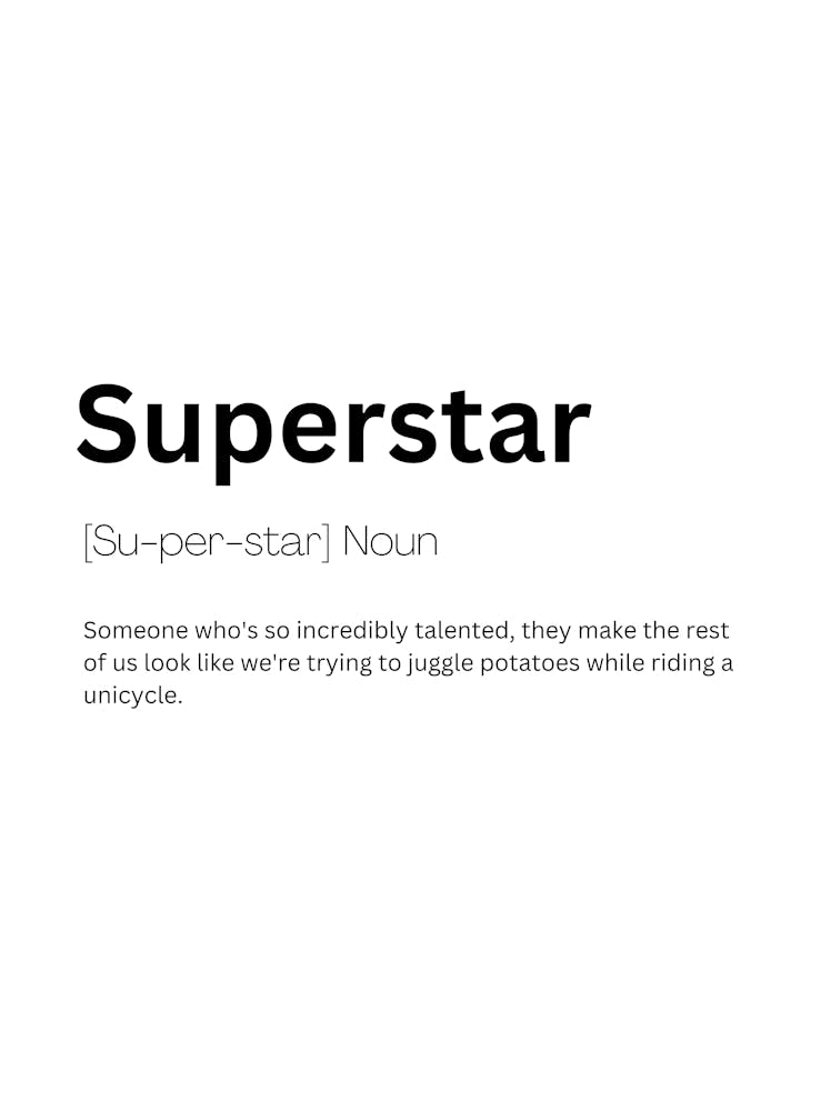 Superstar Definition Meaning