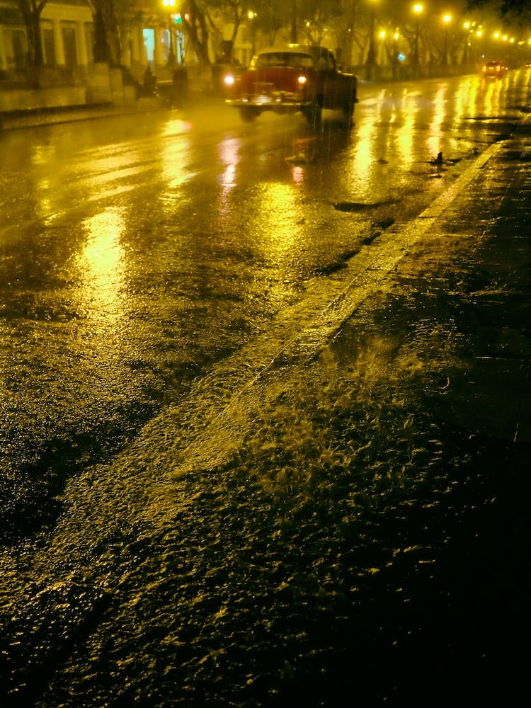 Night Storm On The Prado