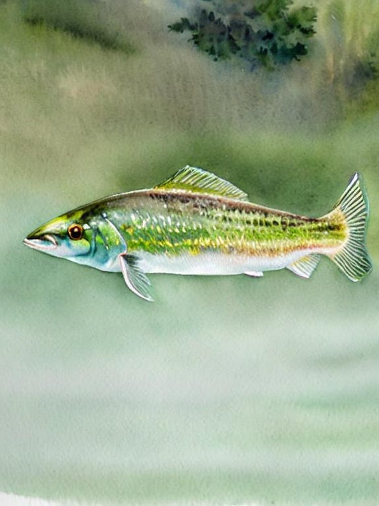 Tilefish Storybook Watercolour