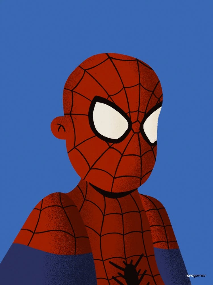 Spider Man Portrait