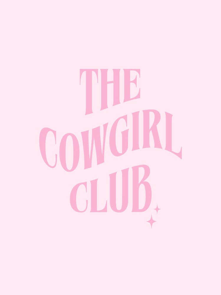 The Cowgirl Club - Pink