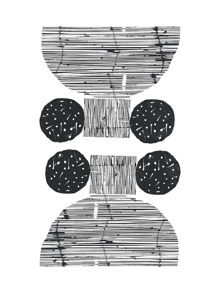 Abstract Still Life Of A Fruit Bowl