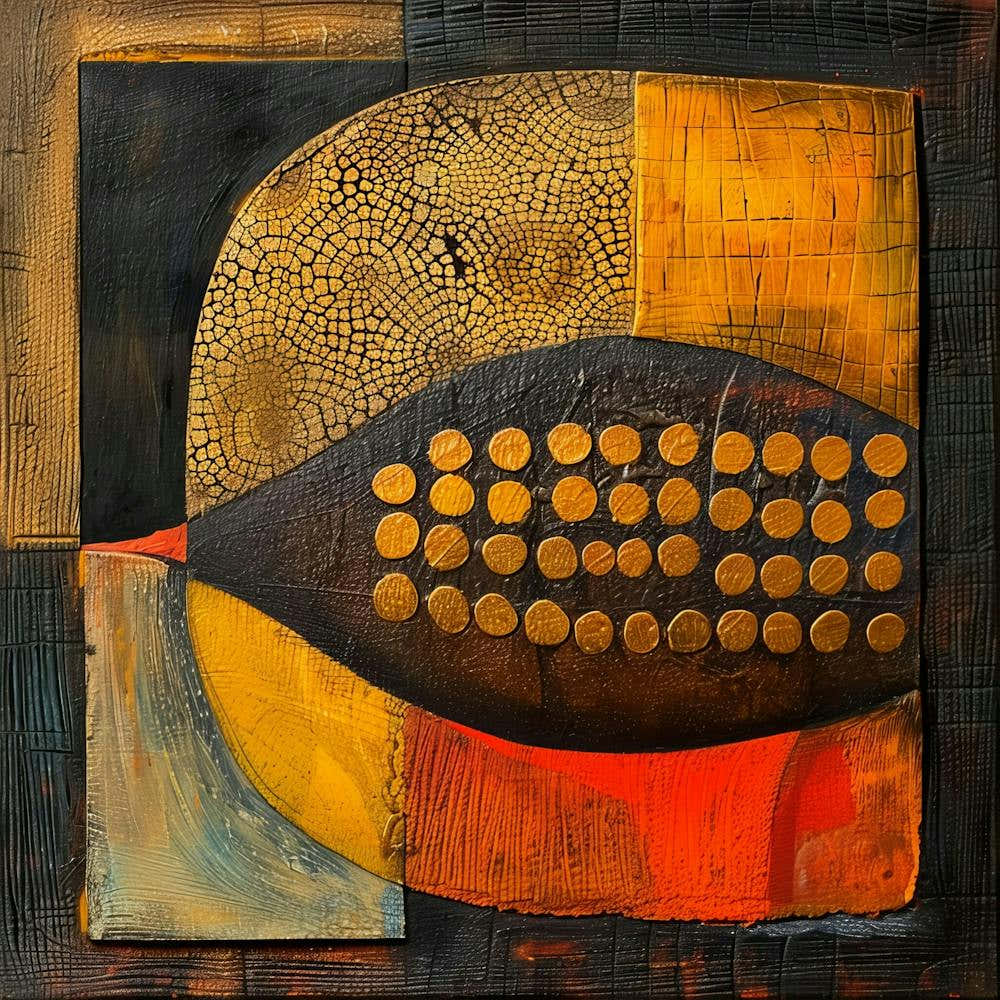 "Fertility" Abstract Painting