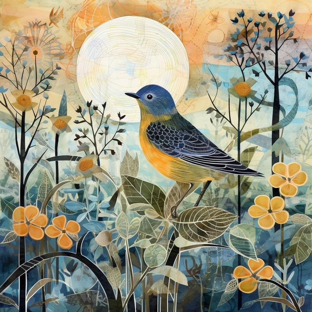 Bird In Nature Bluebird 4