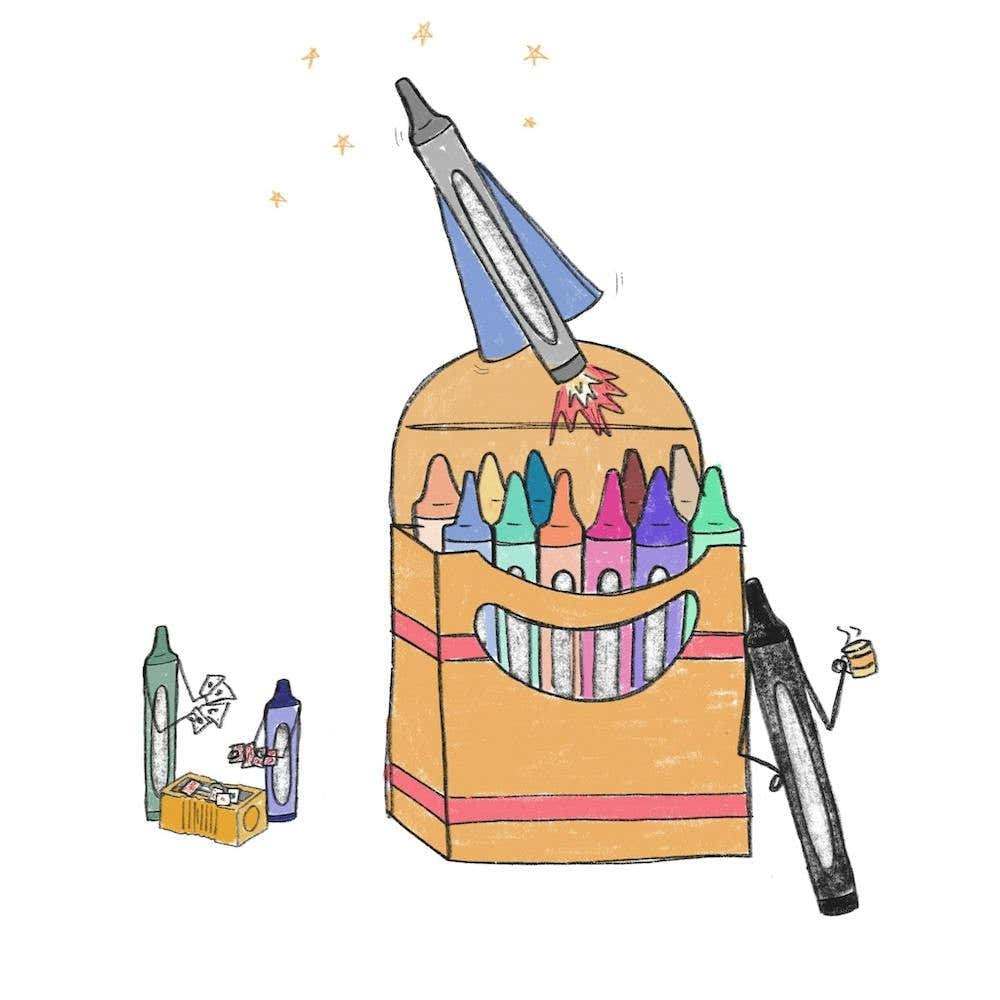 Thinking outside the Crayon box