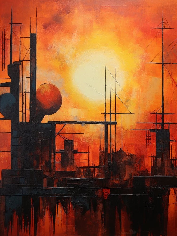 Industrial Abstract Minimalist 3