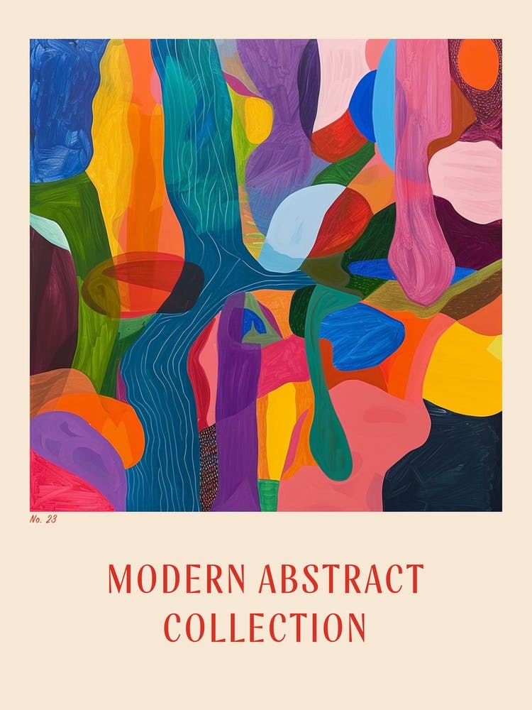 Modern Abstract Collection Poster 23
