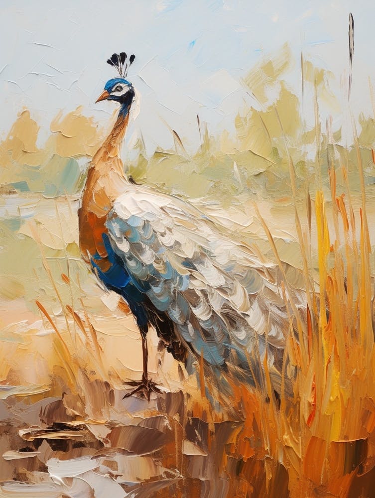 Bird Painting Peacock 2