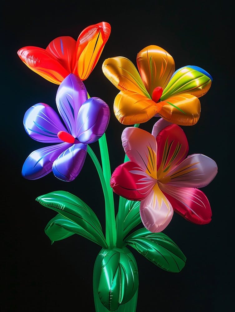 Bright Inflatable Flowers Hellebore 3