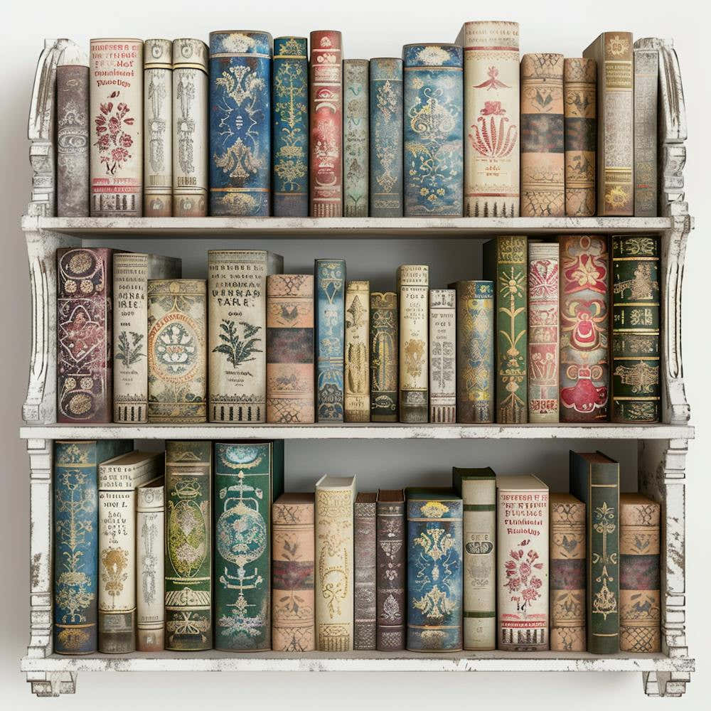 Old Bookshelf