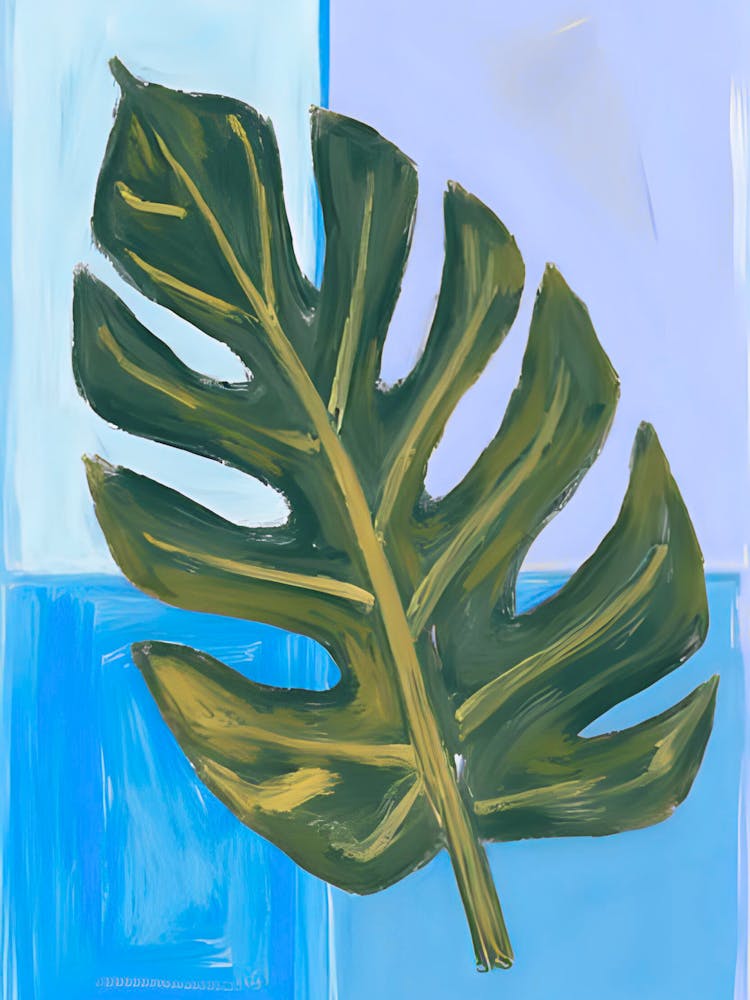 Monstera Leaf 18