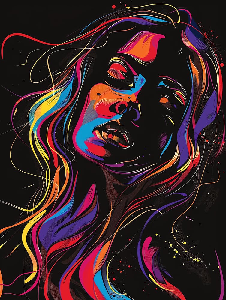 Abstract Of A Woman 7