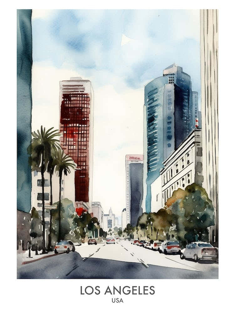 Los Angeles Travel Poster 35