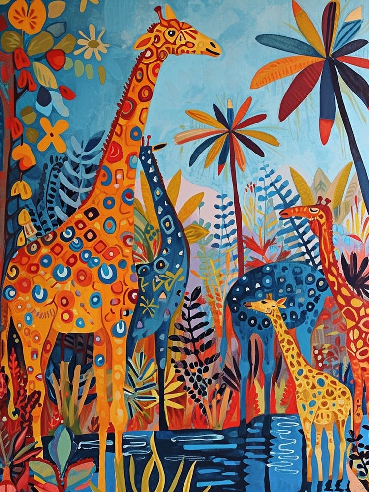 Cute Patterns Of Giraffes In The Wild 3