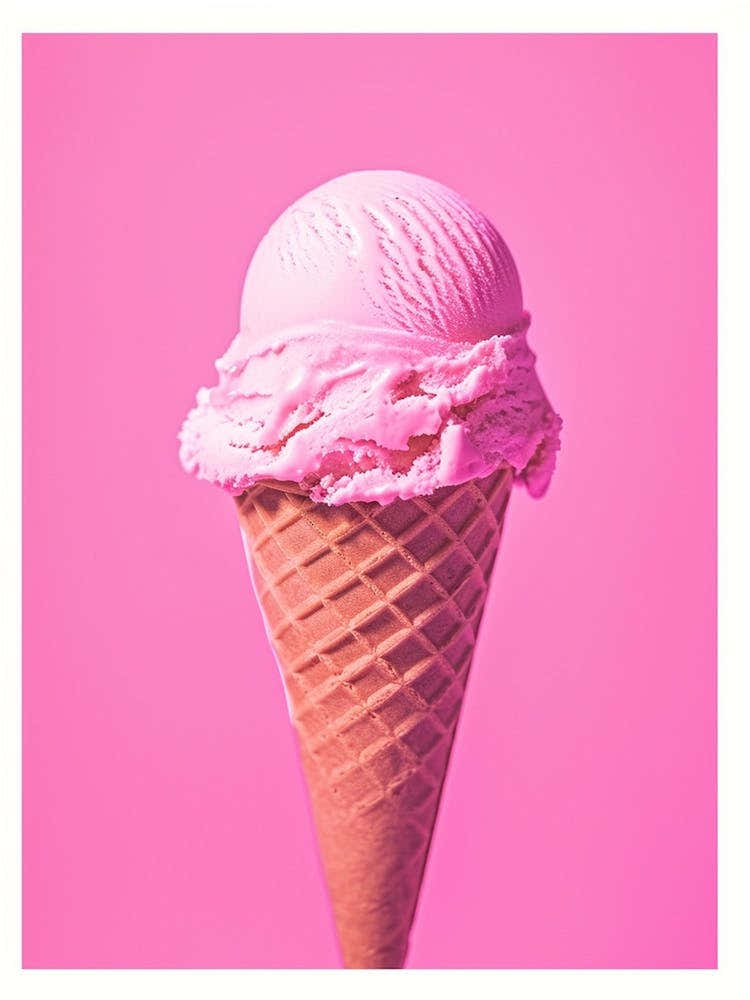 Retro Polaroid Ice Cream Inspired 3