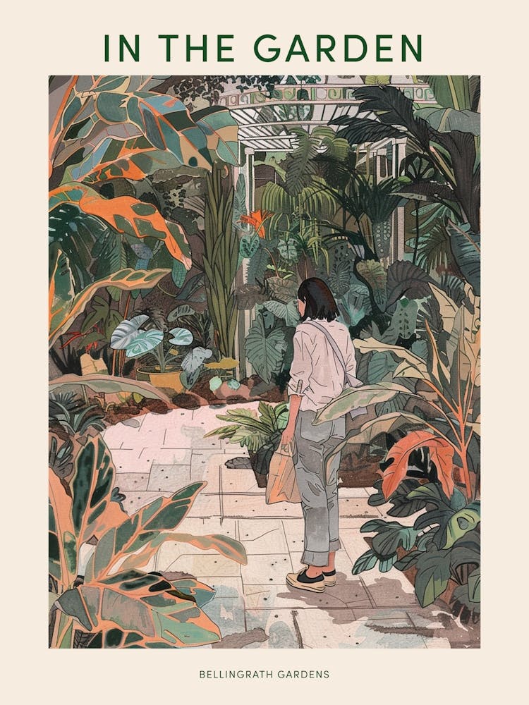 In The Garden Poster Bellingrath Gardens 2