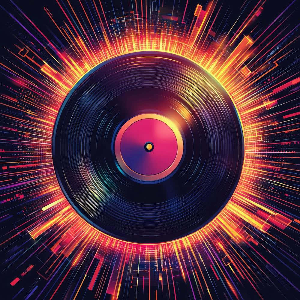 Vinyl Record Background 1