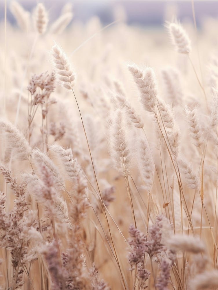 Boho Dried Flowers Lavender 2