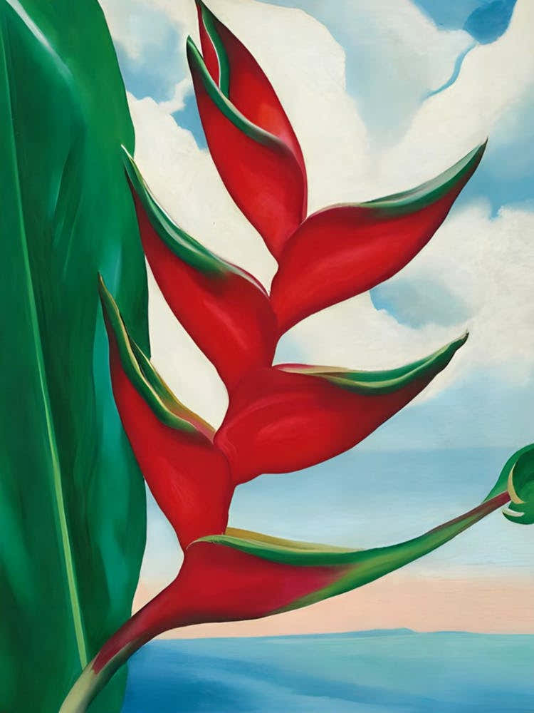 Georgia O'Keeffe - Crabs Claw Ginger Hawaii, 1939
