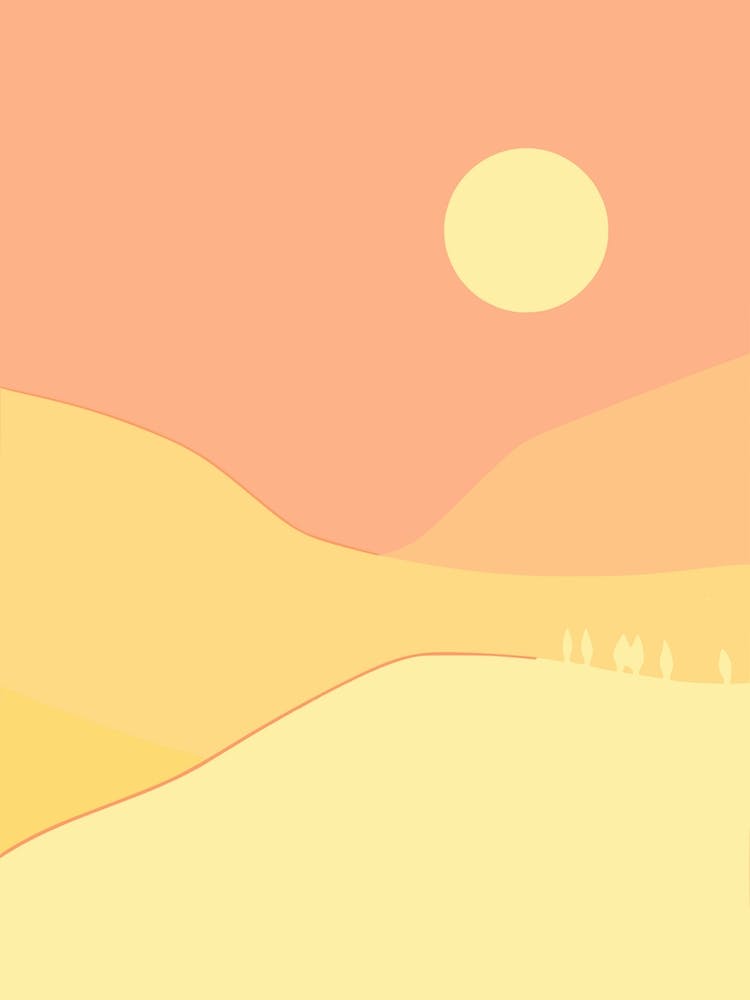 Yellow Mountains Minimal
