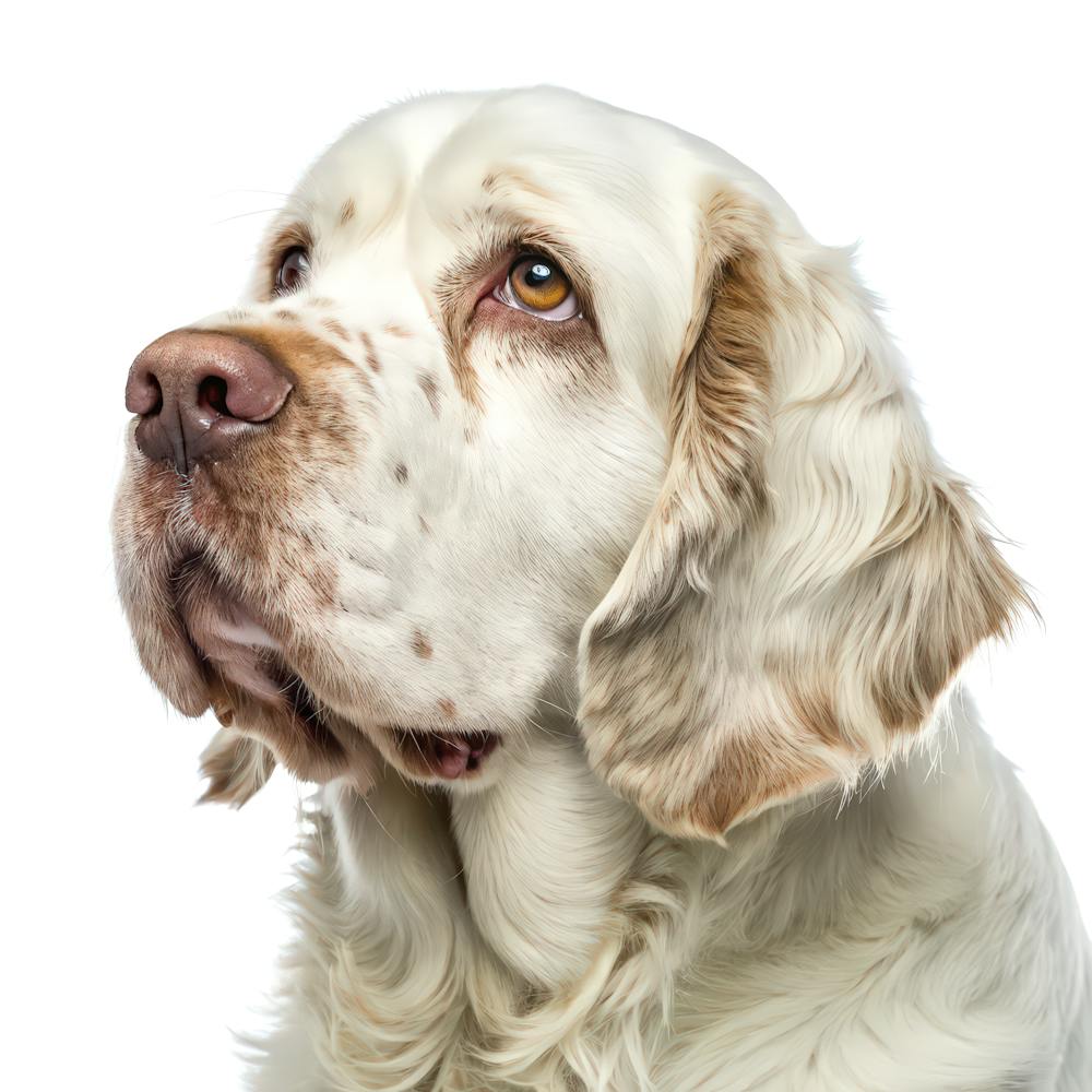 Clumber Spaniel Dog Portrait